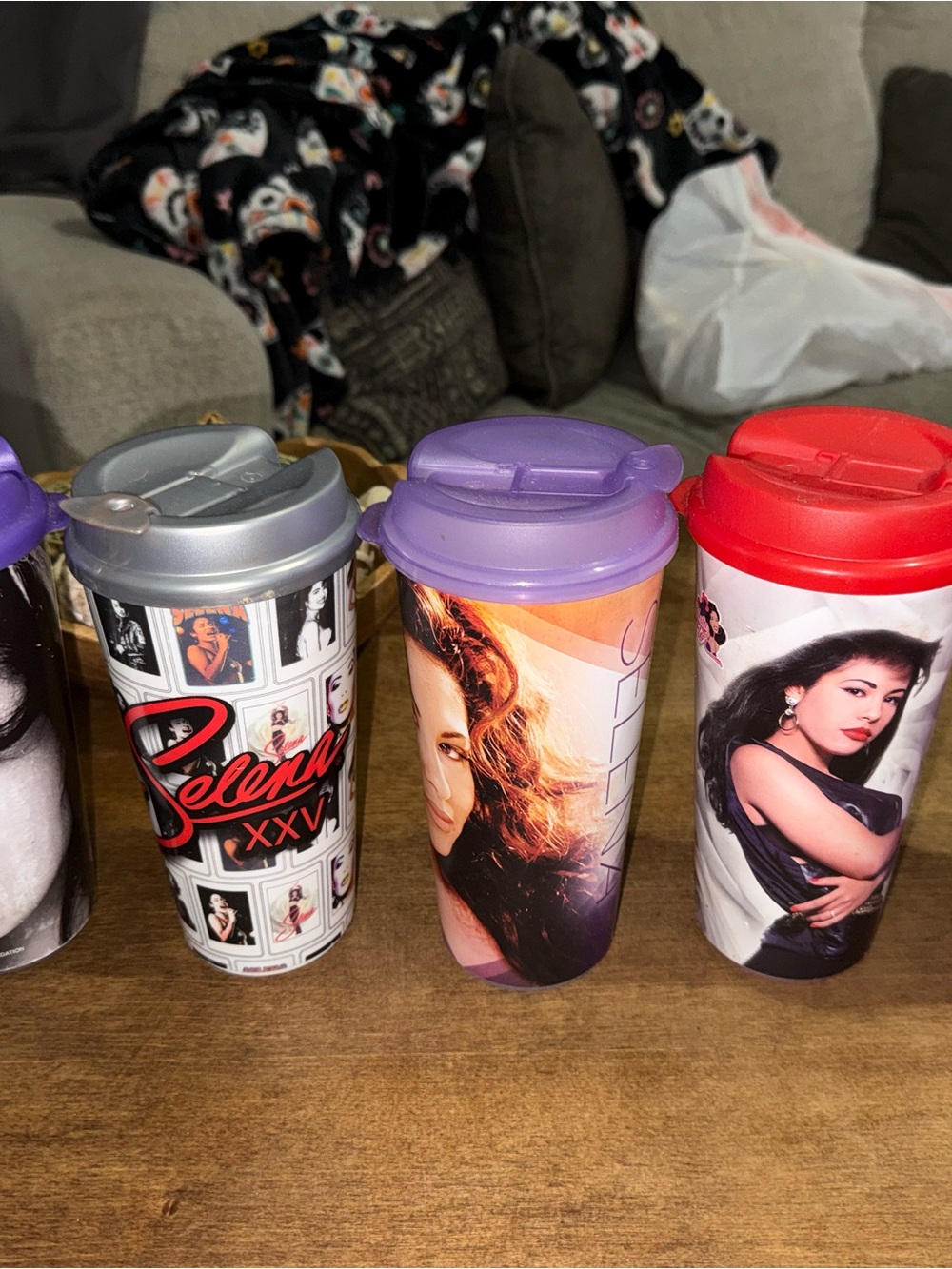 Travel Tumbler with Purple Lid - Collection